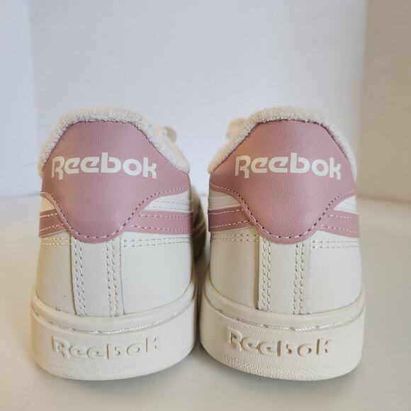 Reebok Women's Club C Double Revenge Platform Sneaker, Chalk/Smokey Rose, 10 - Picture 5 of 10